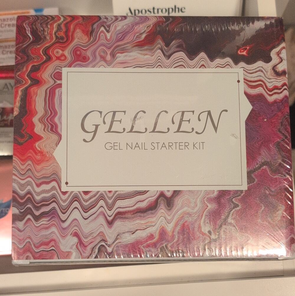 Gellen Gel Nail Starter Kit Soak Off Gel Polish, Multicolor, 36M PAO